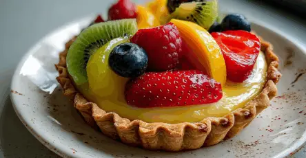 Torta di frutta estiva