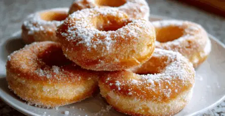 Ciambelline fritte soffici