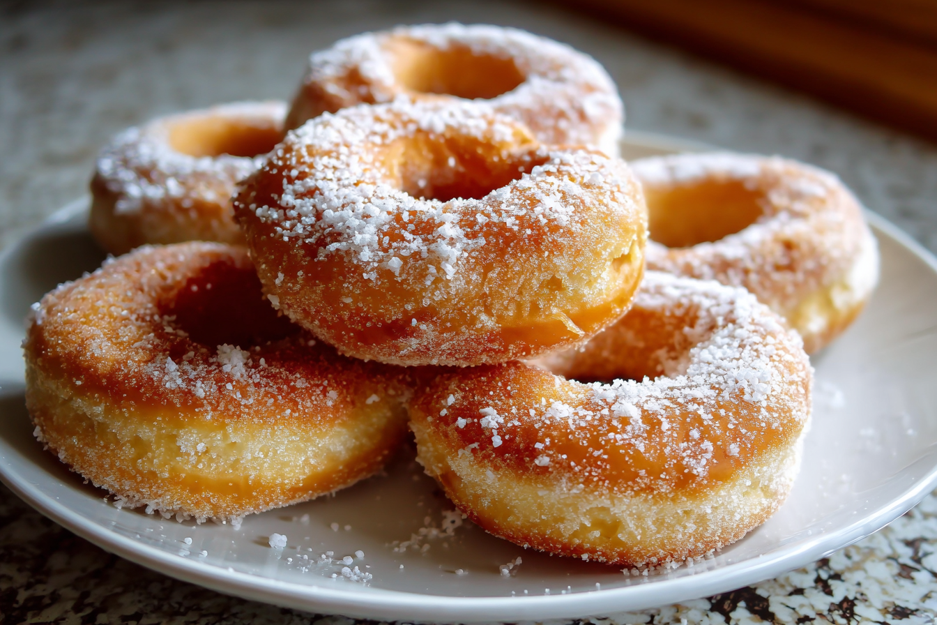 Ciambelline fritte soffici