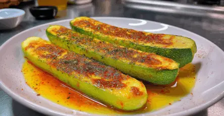 Cotolette di zucchine con salsa
