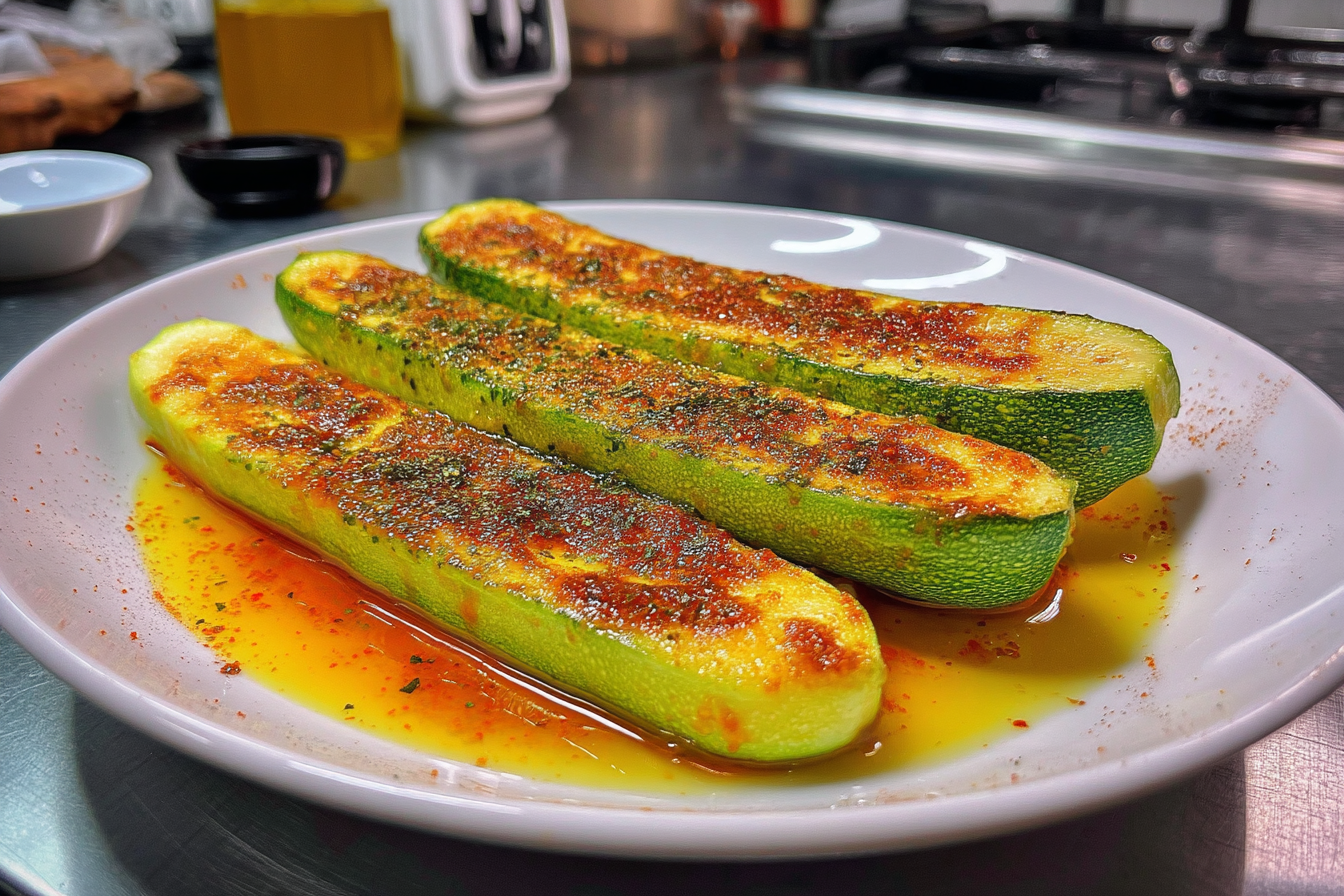 Cotolette di zucchine con salsa
