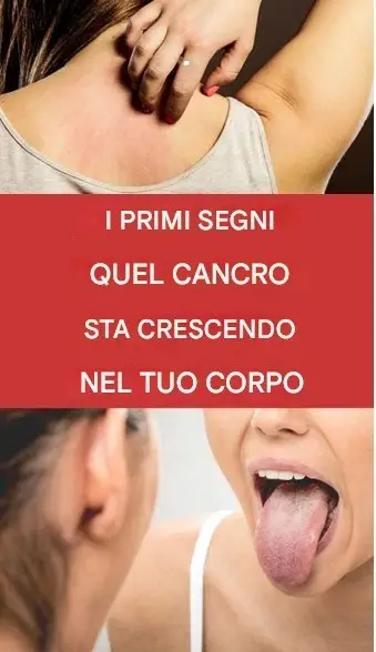cancro segnali di avvertimento