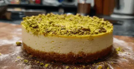 Cheesecake al pistacchio