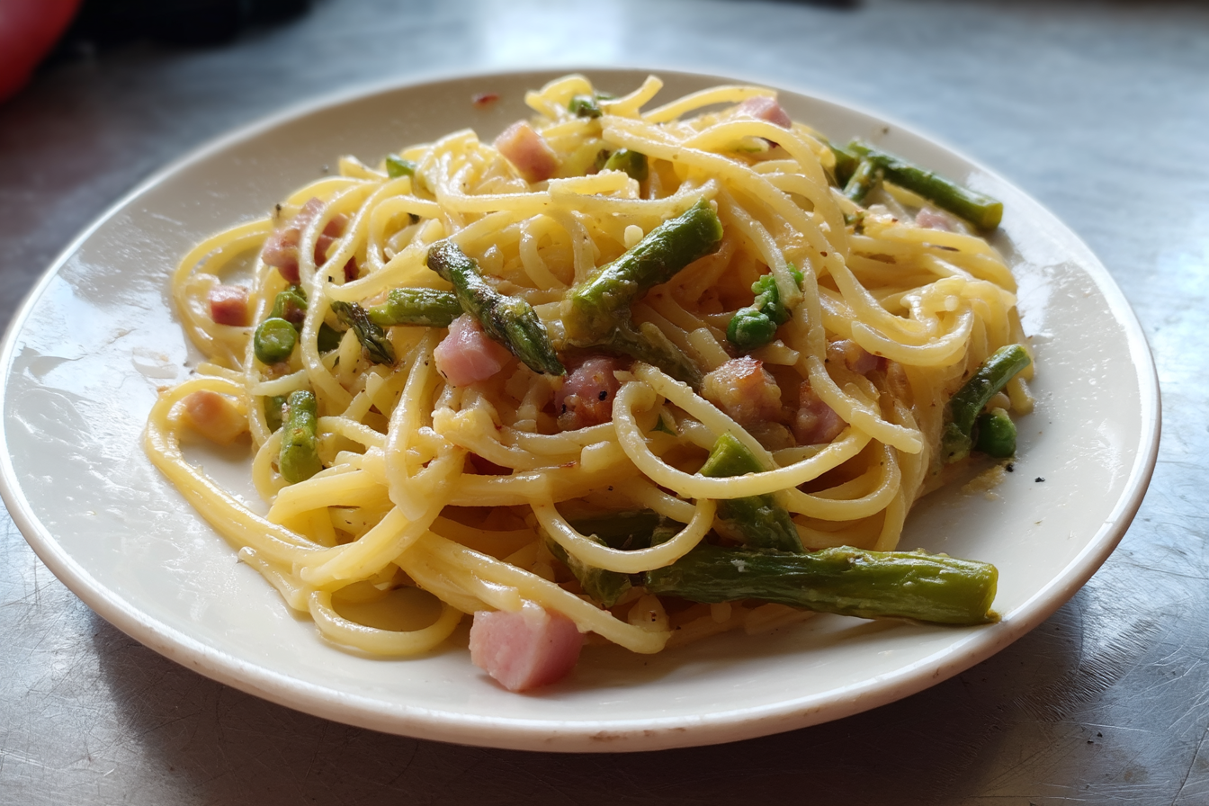 Spaghetti poveri facili e gustosi