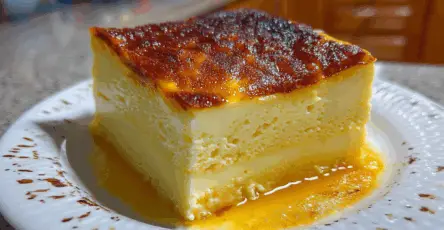 Torta cremosa che si scioglie in bocca