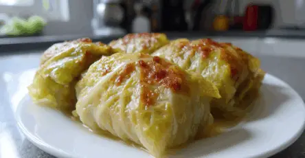 Involtini di verza squisiti