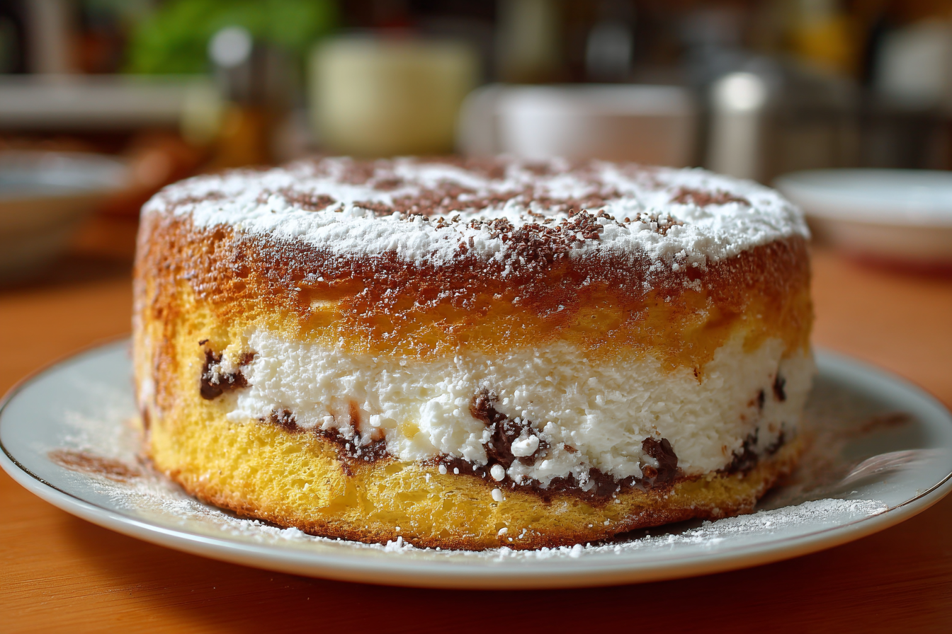Cassata al forno cioccolato