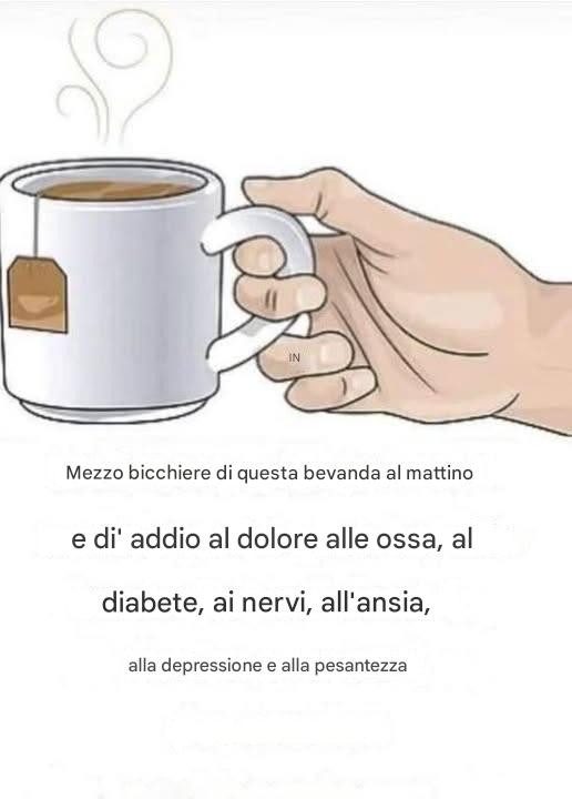 Mezzo bicchiere di prodotto al mattino