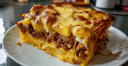 Patate e carne macinata
