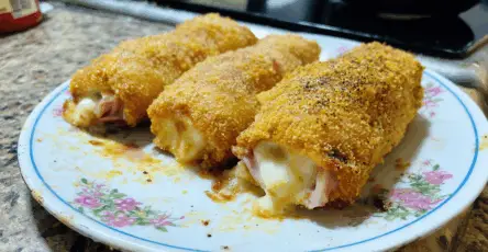 Involtini di prosciutto e formaggio