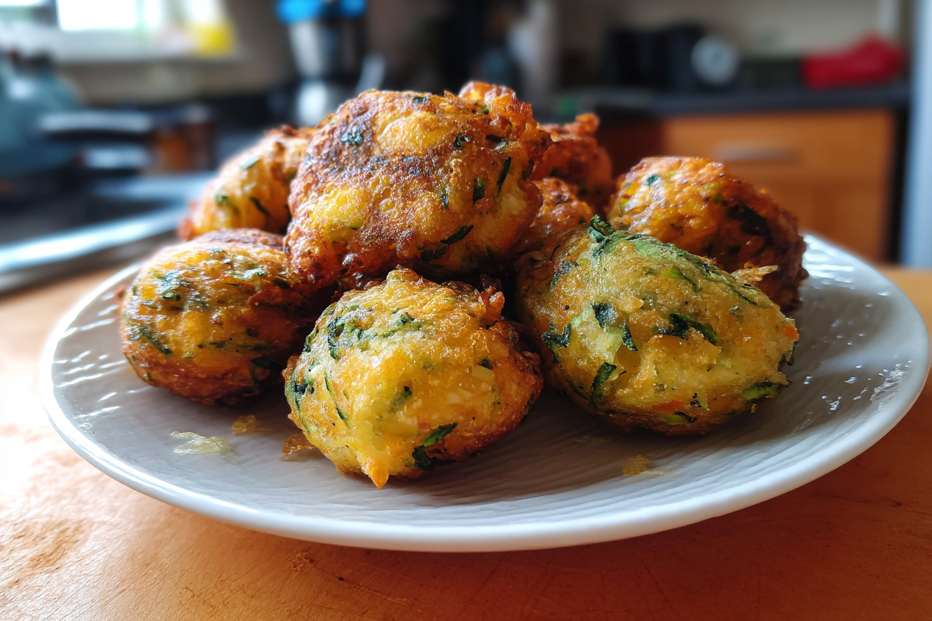 Frittelle vegane di zucchine