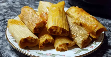 Tamales ripieni fatti in casa