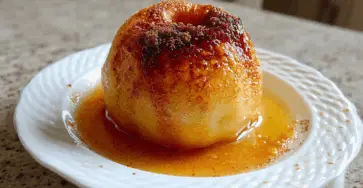 Mele al forno dessert semplice