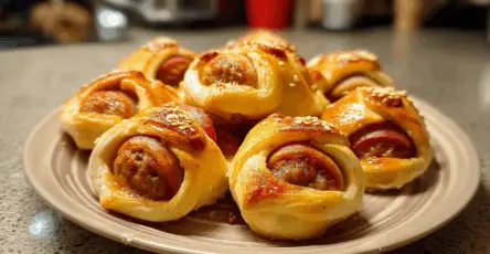 Rotoli di salsiccia semplici e veloci