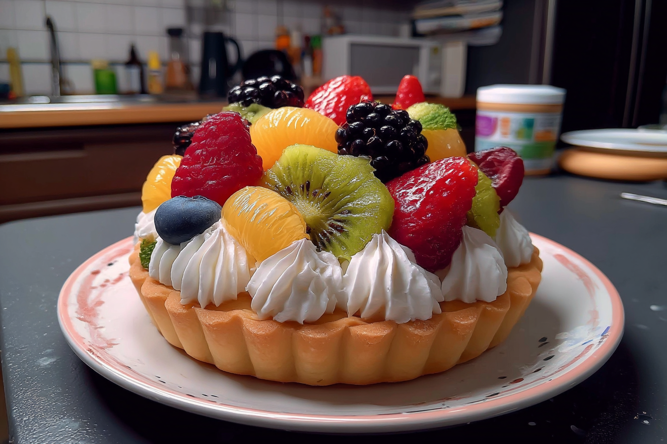 Tartelette alla frutta e crema