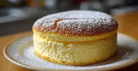 Torta soufflé di yogurt