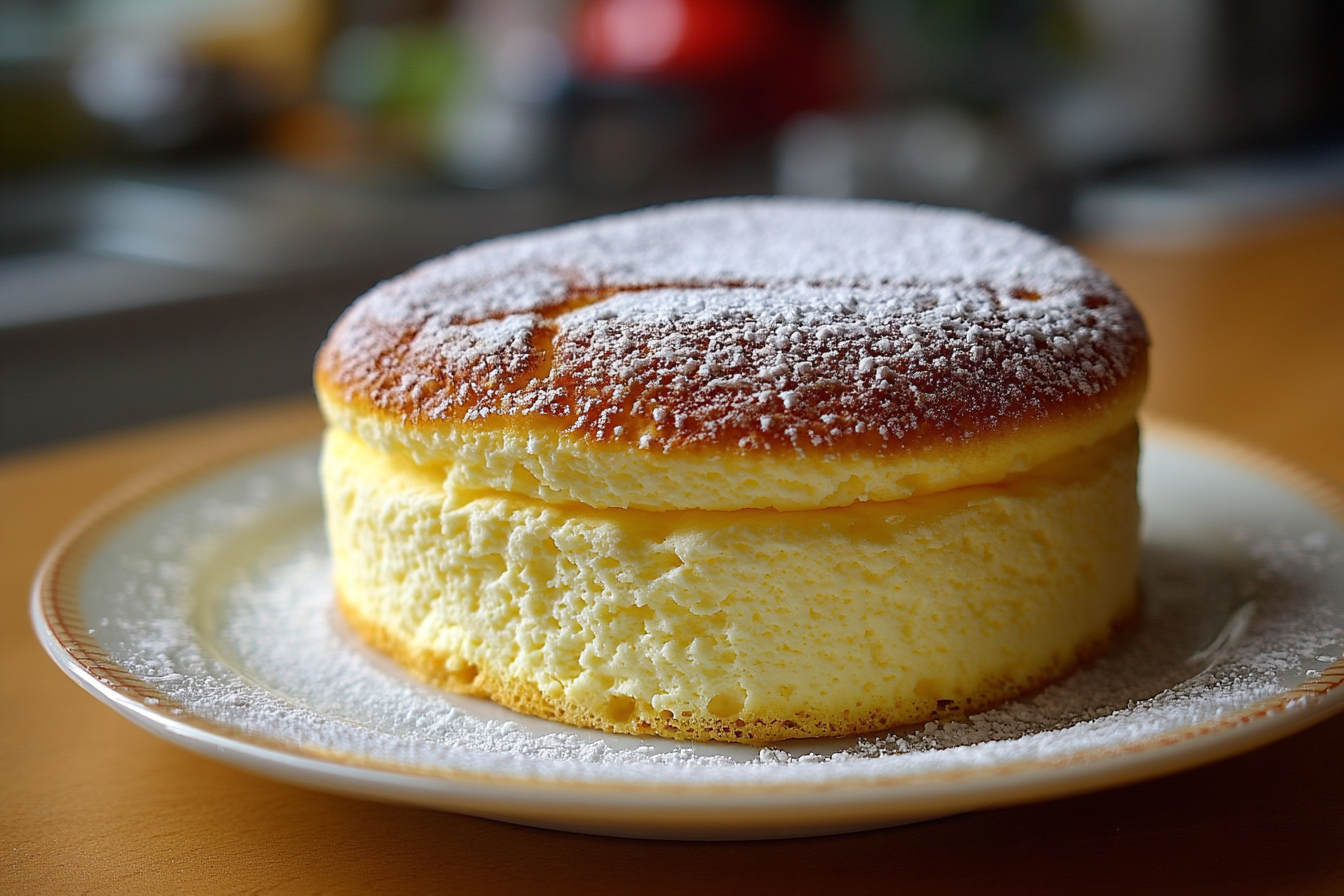 Torta soufflé di yogurt
