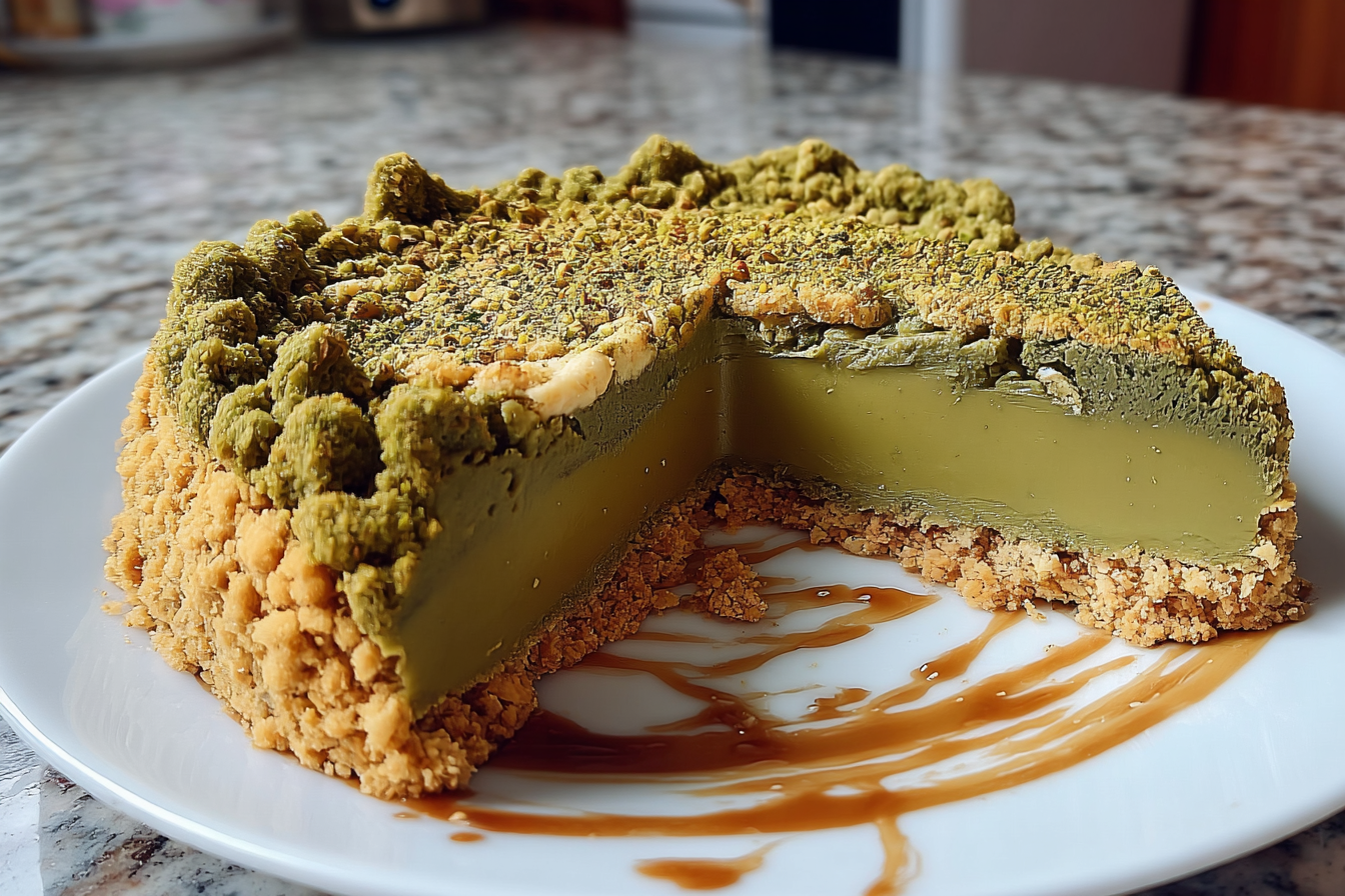 Sbriciolata al pistacchio deliziosa