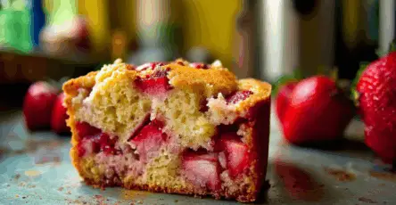 Torta facile alle fragole