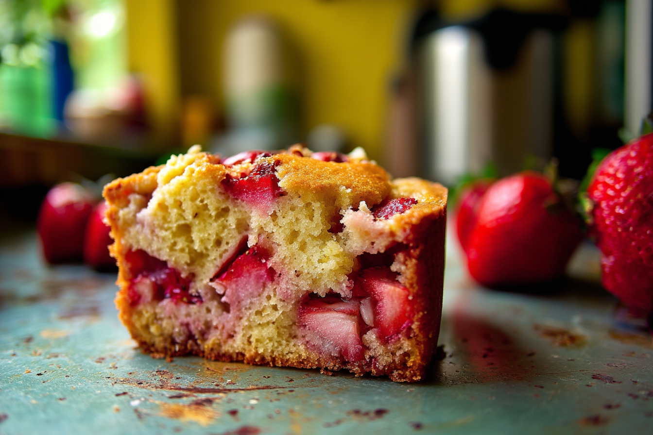 Torta facile alle fragole