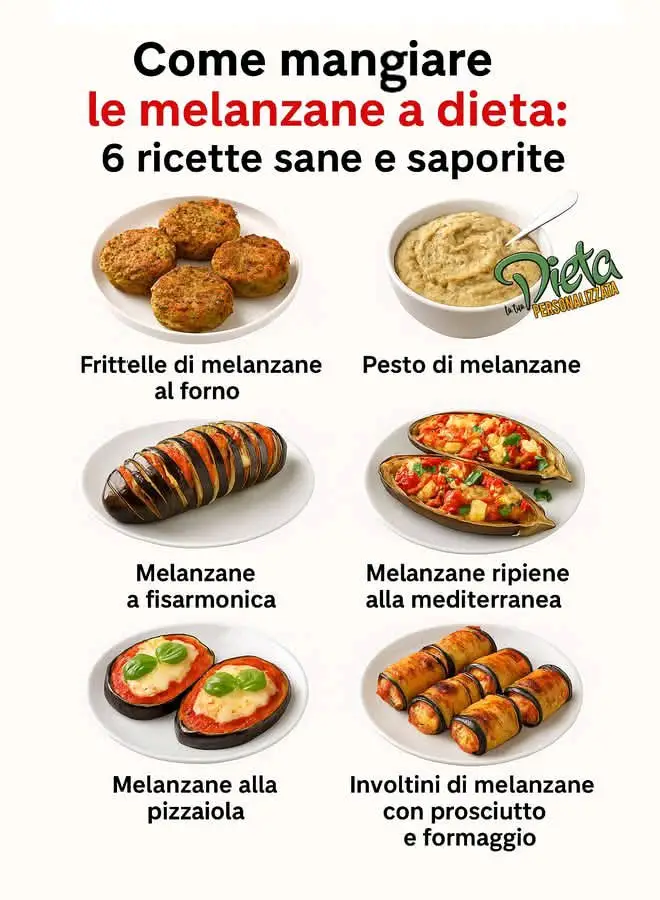 Melanzane light per glicemia e colesterolo