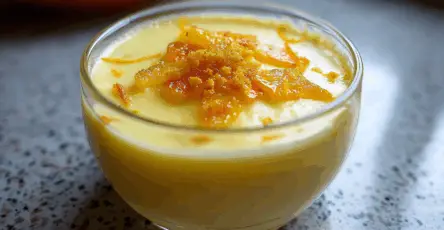 Mousse all'arancia facile
