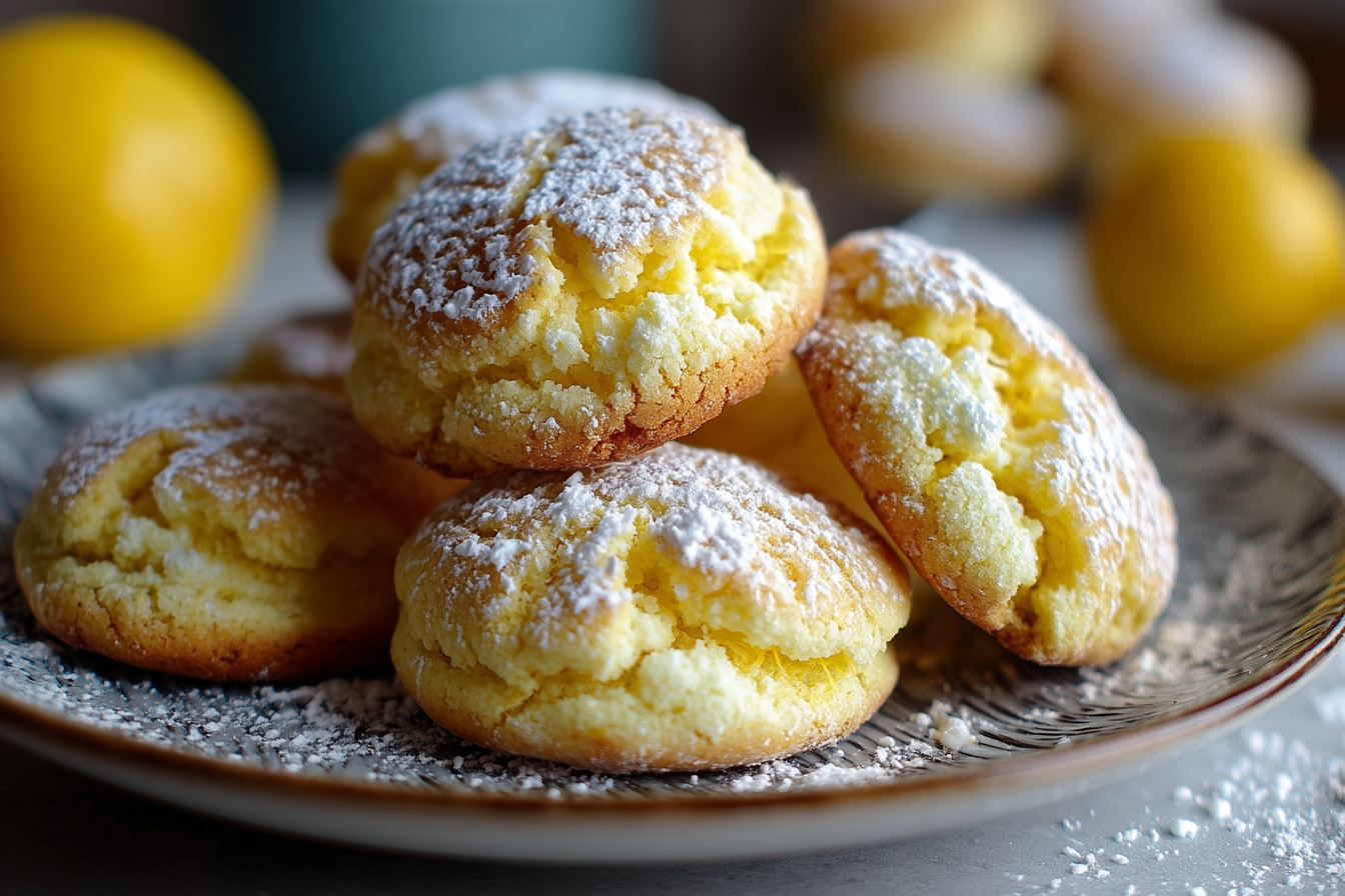 Biscotti morbidi al limone