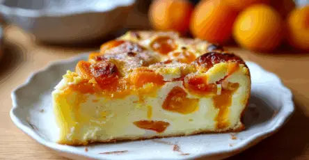 Clafoutis all'albicocca