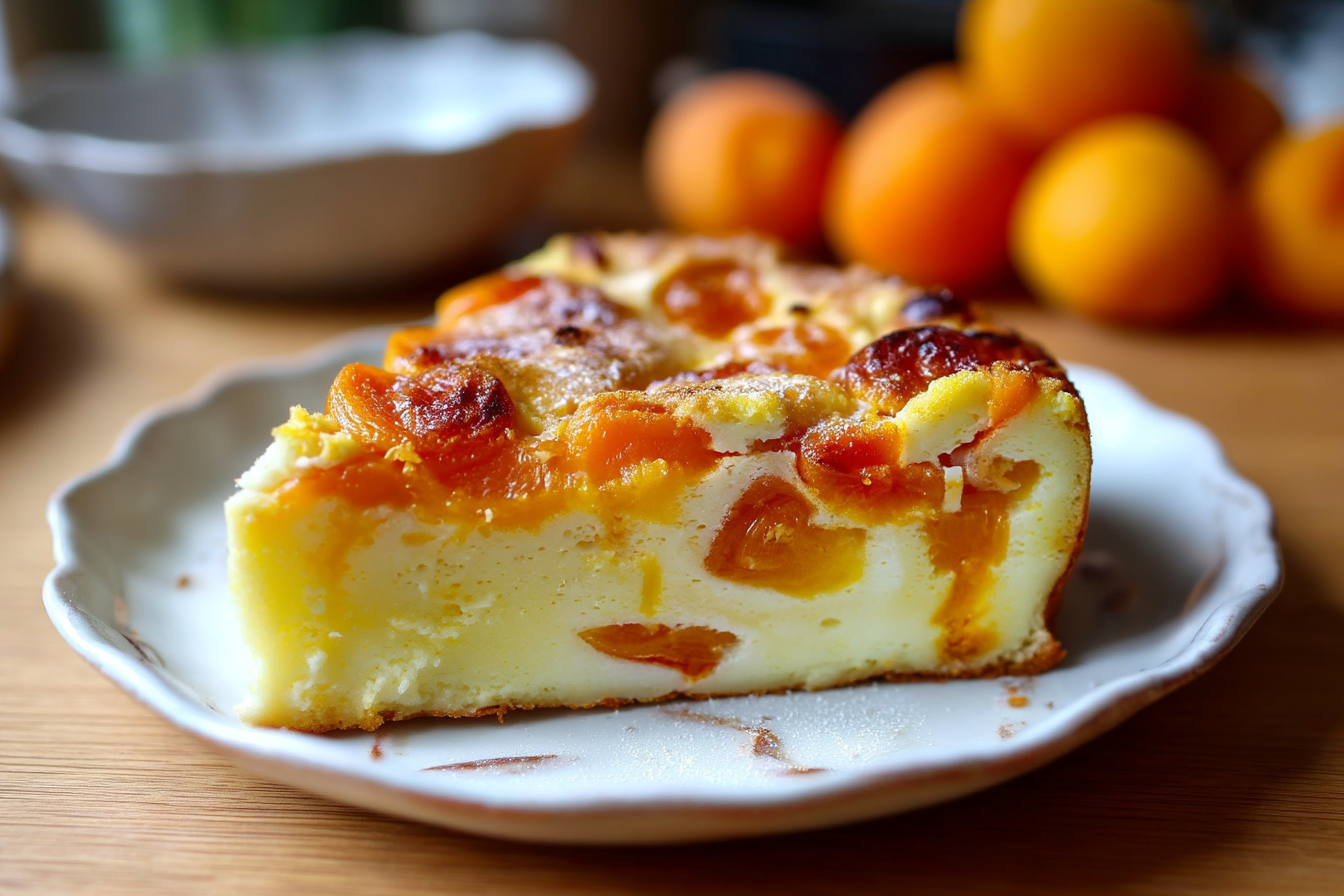 Clafoutis all'albicocca
