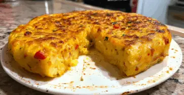 Torta di patate e mozzarella