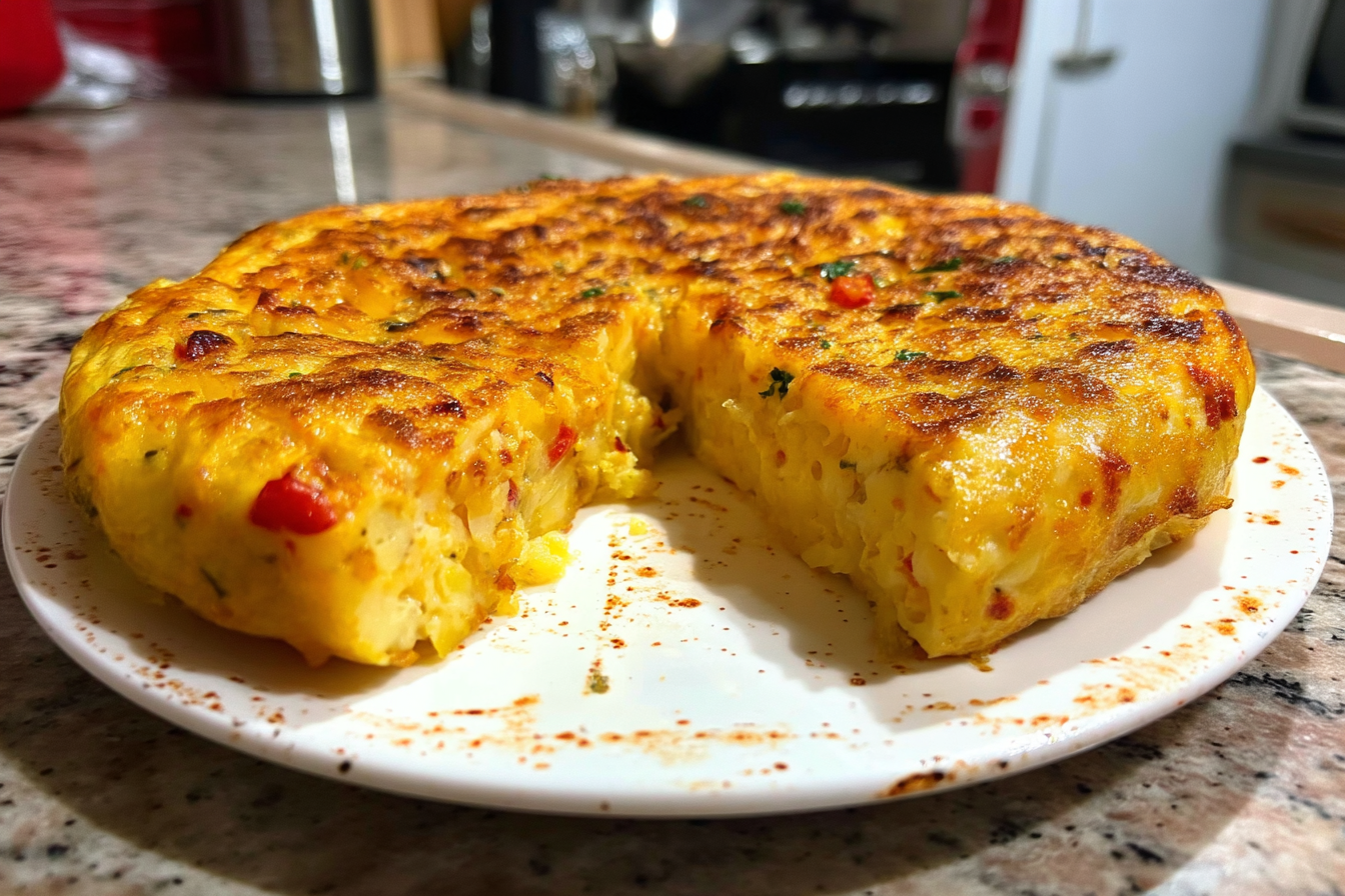 Torta di patate e mozzarella