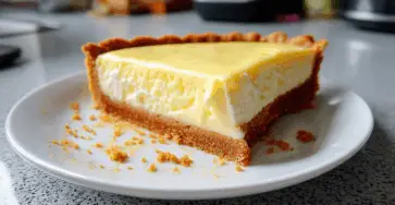 Crostata cremosa di biscotti