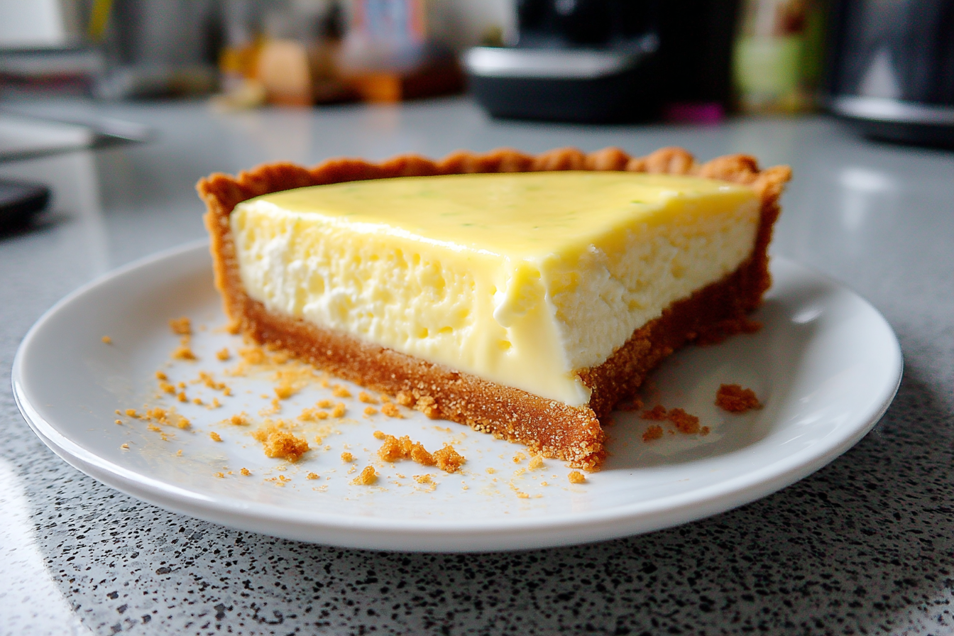 Crostata cremosa di biscotti