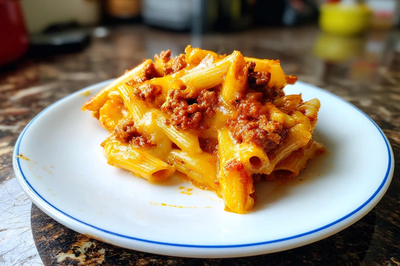 Pennette con salsiccia e besciamella