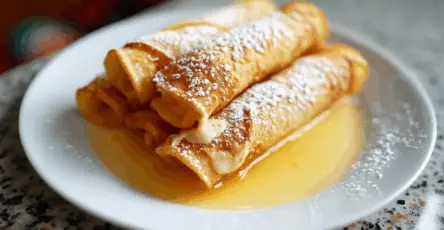 Waffle roll in padella