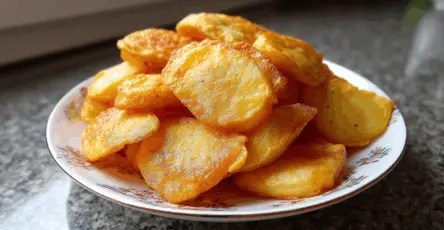 Patate fritte croccanti in pastella