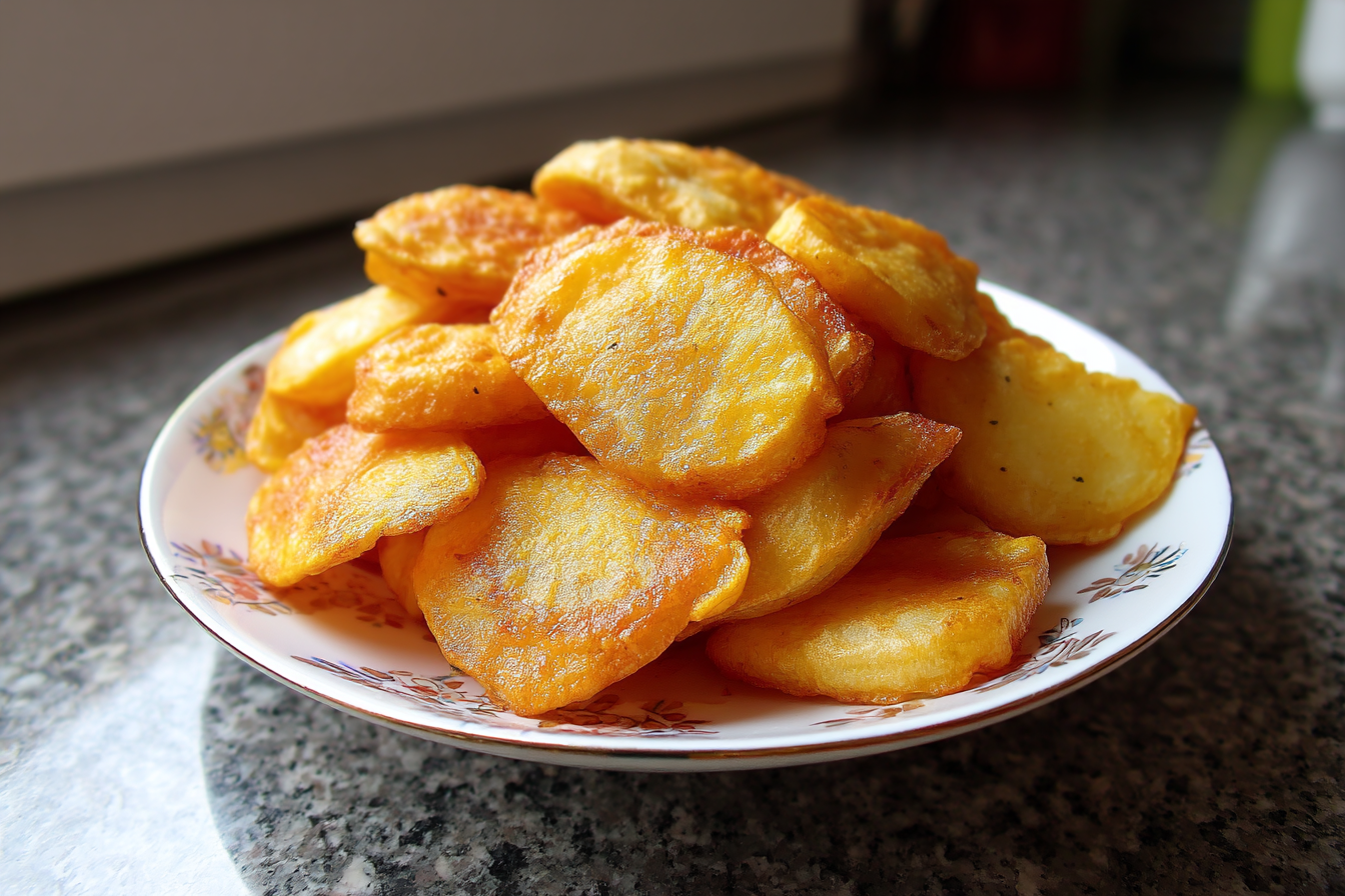 Patate fritte croccanti in pastella