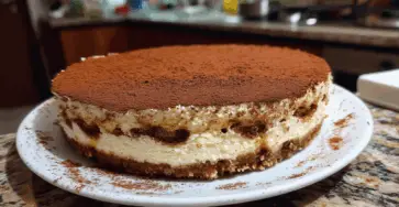 Tiramisù cheesecake alternativa