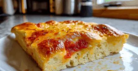 Pizza parrocchiale fatta in casa