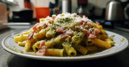 Crema di zucchine e pancetta