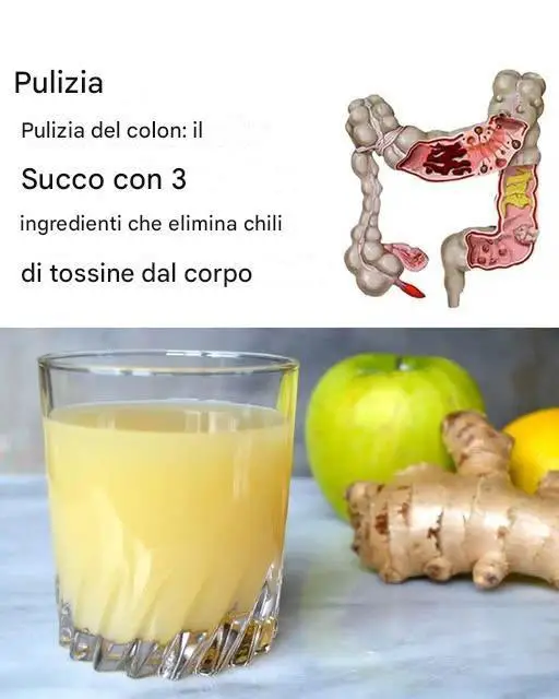pulizia del colon succo