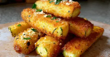 Bastoncelli di zucchine croccanti
