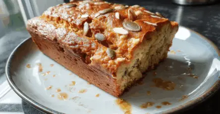 Torta di mele e avena