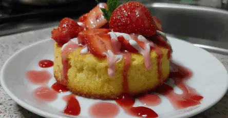 Torta Mimosa al Limone e Fragole