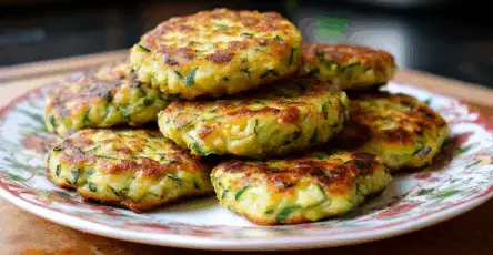 Hamburger di zucchine deliziosi