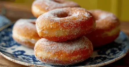Frati fritti con lunga lievitazione