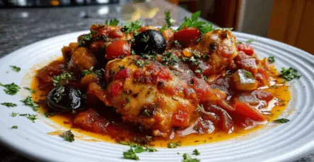 Pollo alla Cacciatora ricetta
