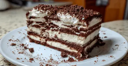 Torta gelato al cioccolato