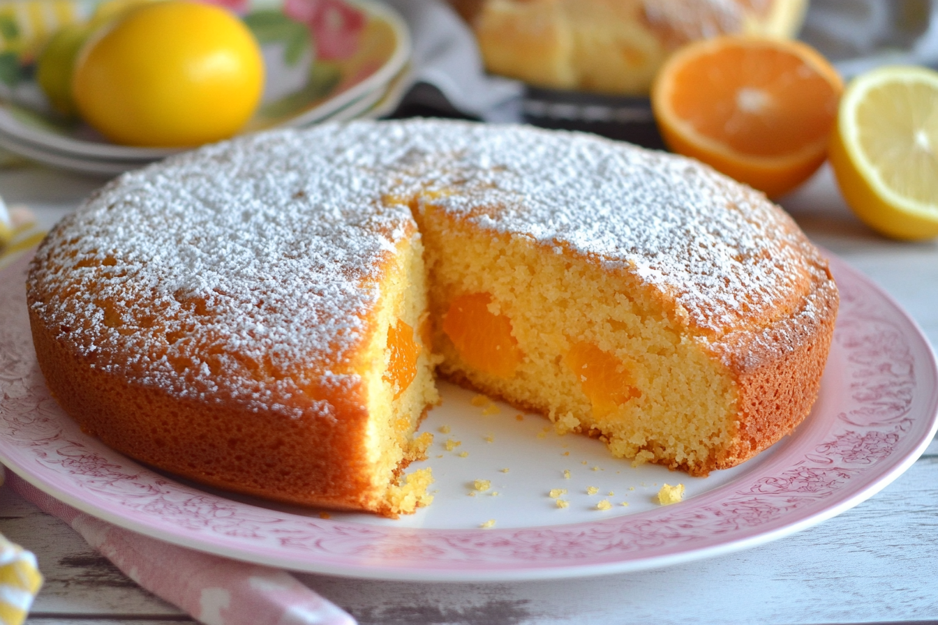 Arancia, carote e limone La torta ace andrà a ruba