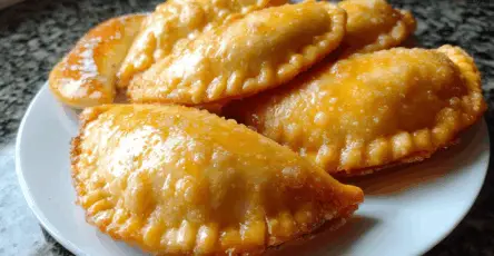 Empanadas di mele dolci